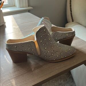 Elegant Studded Women's Mules